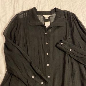 cj banks black holiday shirt with rhinestones NWT 1X
